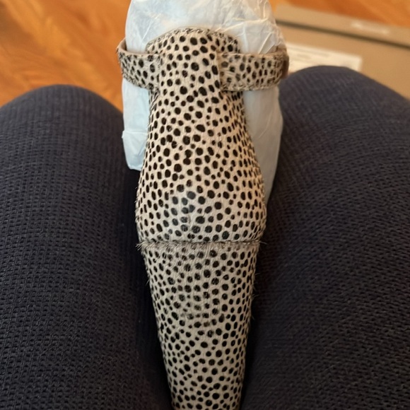 NWT Madewell Flax Multi Calf Hair Sandal - Picture 5 of 9